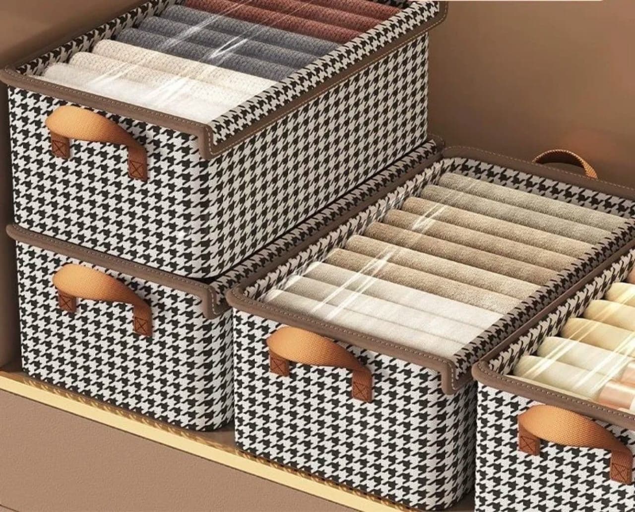 Dustproof Wardrobe Organizer with Cover